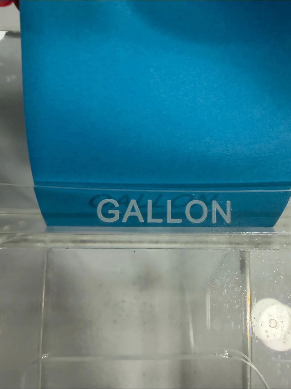 Clear Acrylic 4-Compartment Organizer for ziplock bags